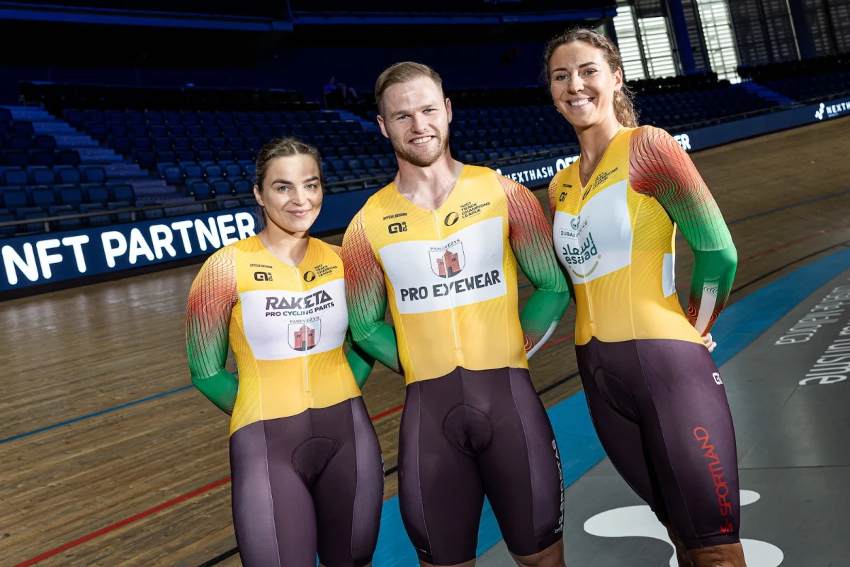 Dviračių treko Čempionų lygos etape – puikūs Panevėžio sporto centro ugdytinių pasiekimai