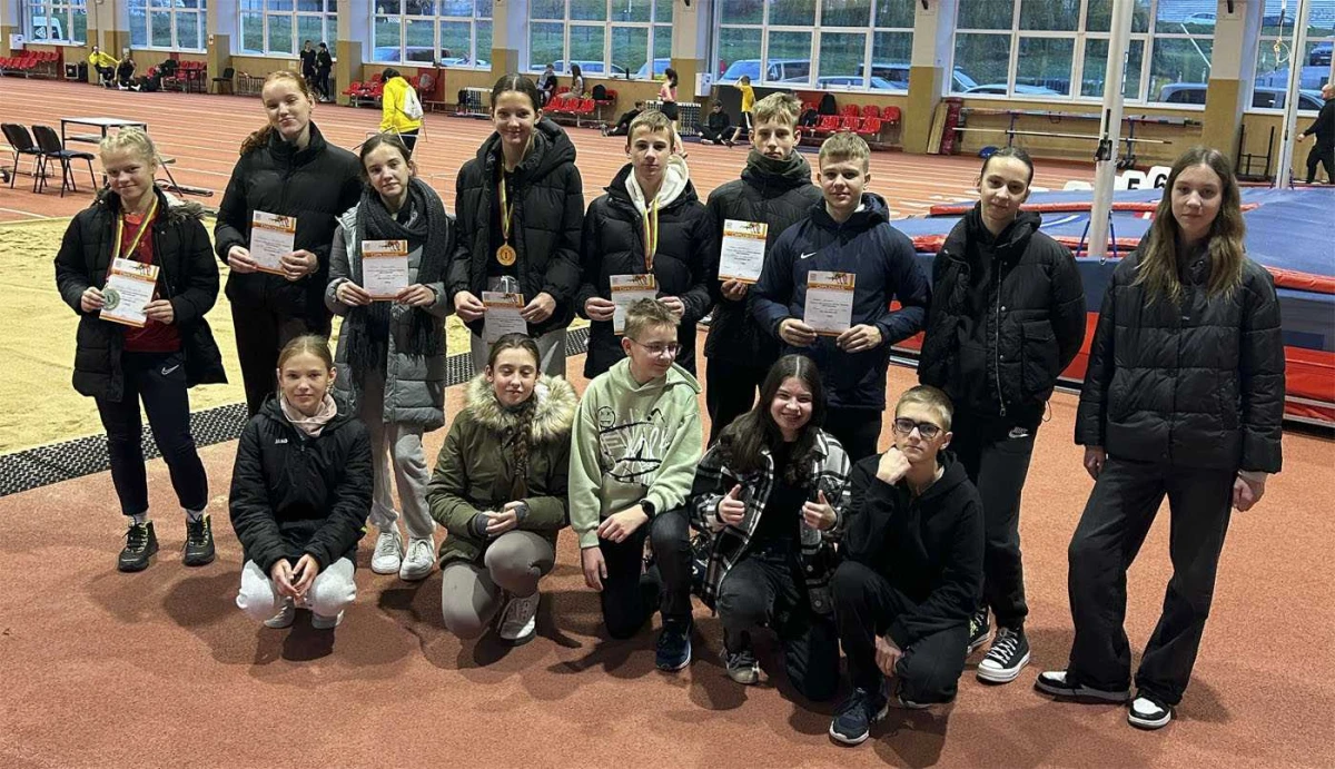 Panevėžio sporto centro lengvaatlečiai - Lietuvos vaikų olimpinių vilčių čempionato prizininkai