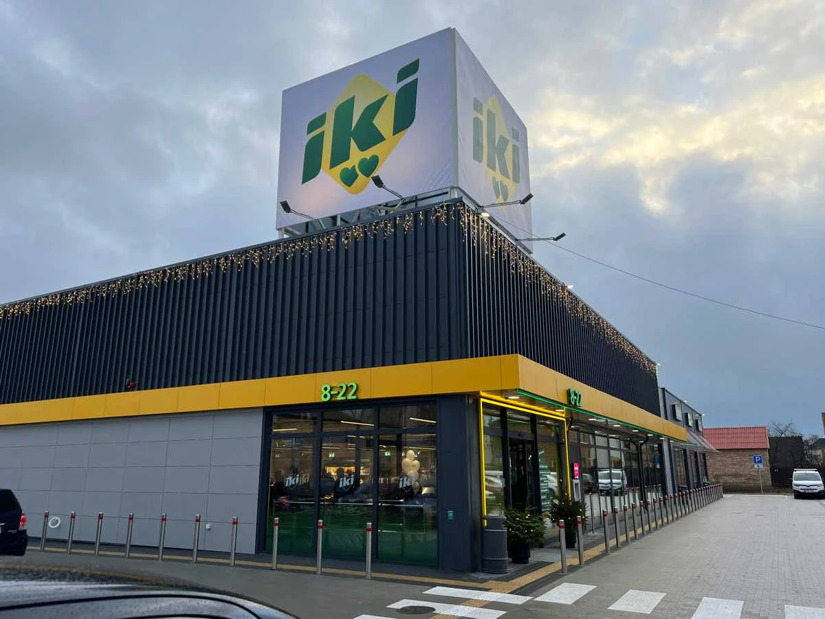 Prieš pat šventes „Iki“ Panevėžyje atidarė naują parduotuvę