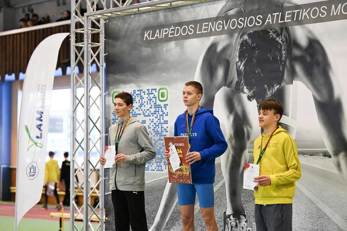 Panevėžio sporto centro lengvaatlečiams – medalių lietus