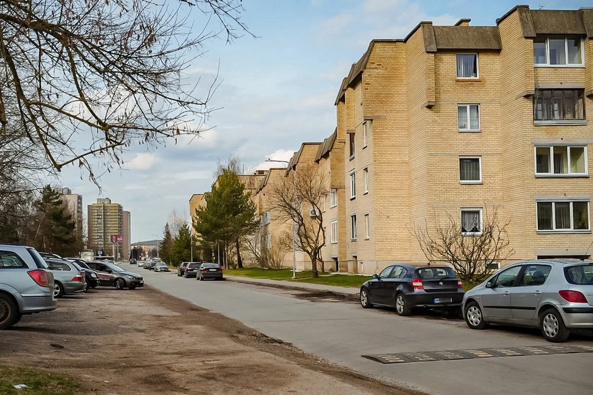 Bus suremontuota Žvaigždžių g. dalis