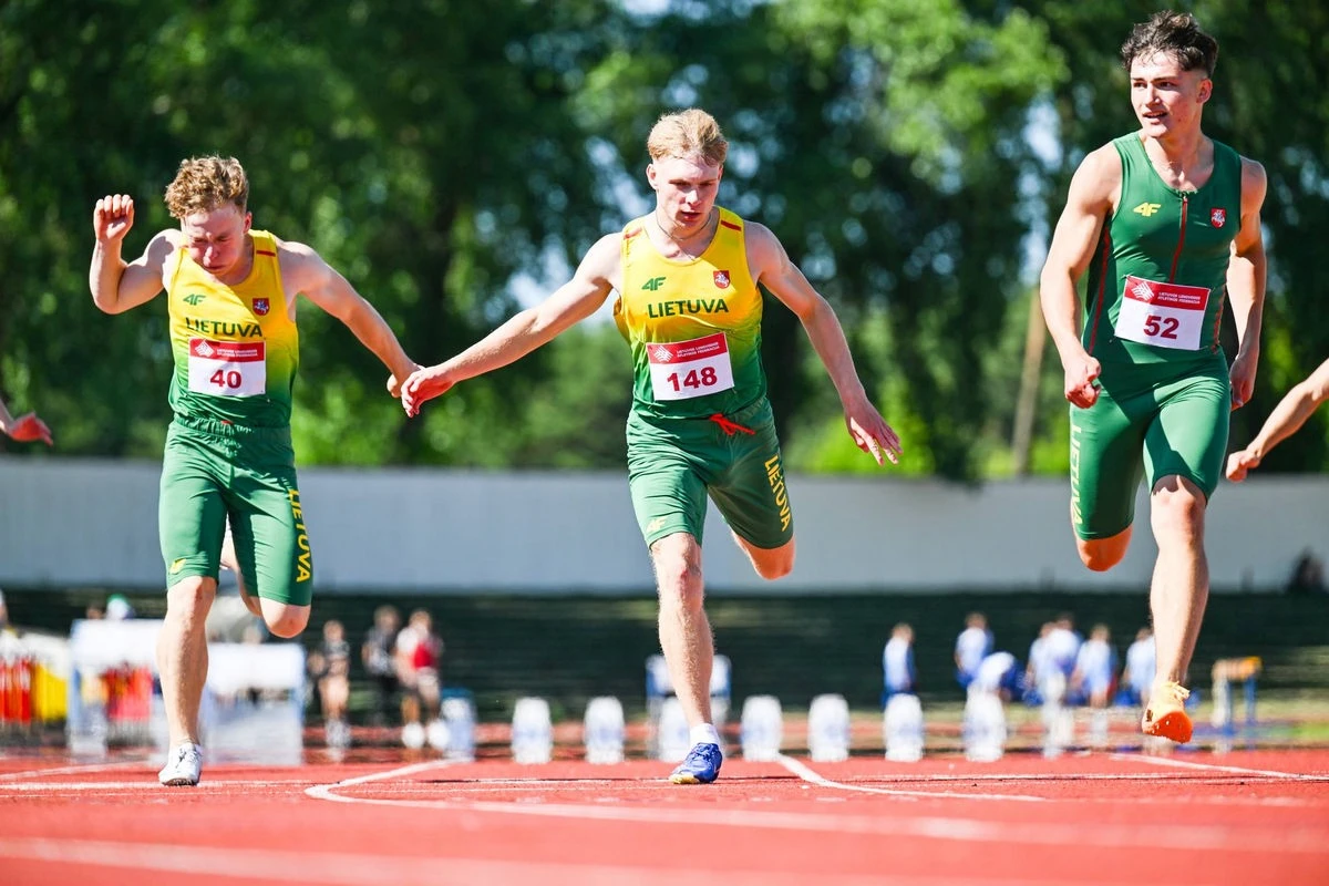 Panevėžio sporto centro lengvaatlečiams – prizinės vietos
