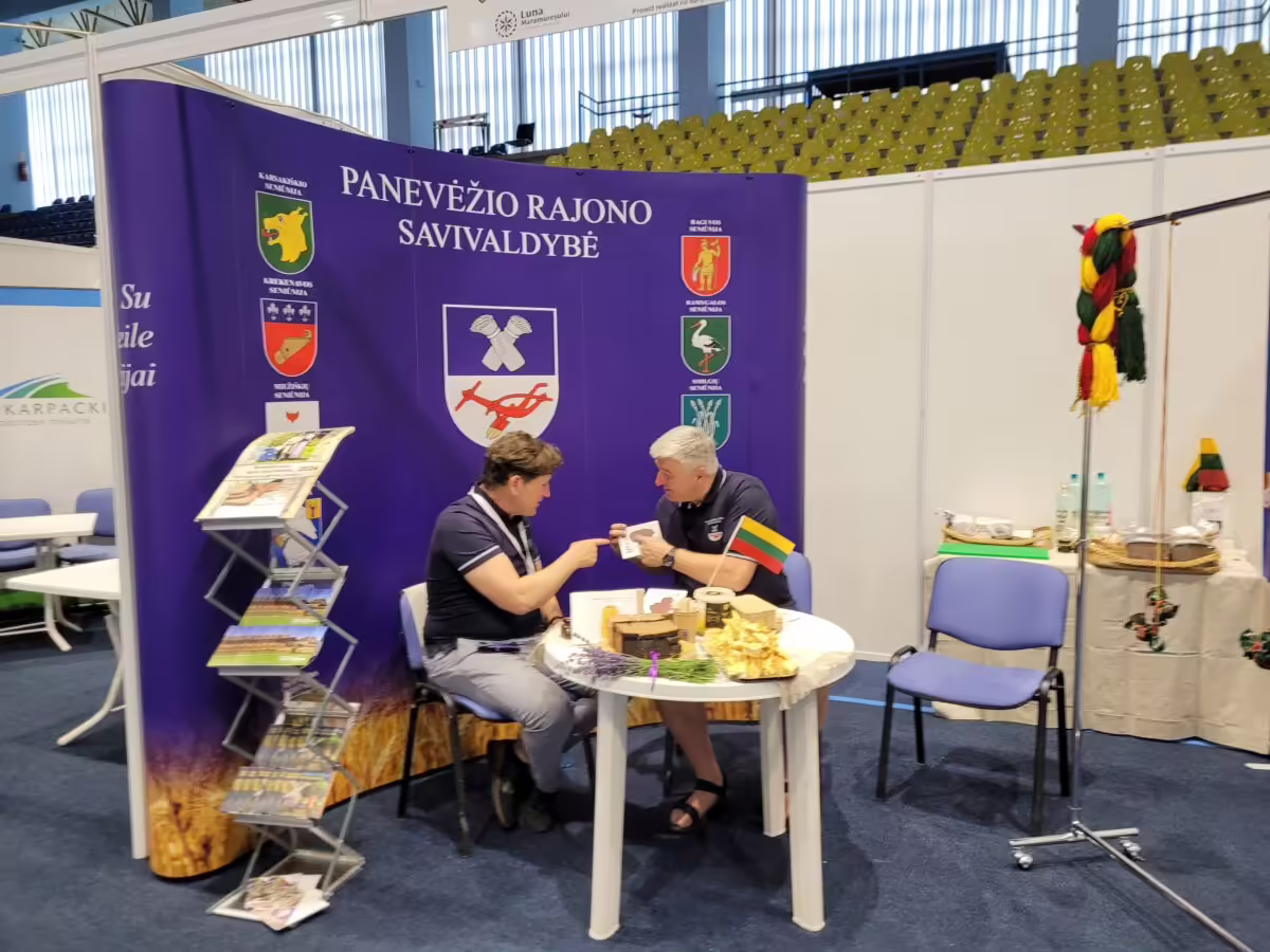 Panevėžio rajono savivaldybės delegacija lankėsi Rumunijoje