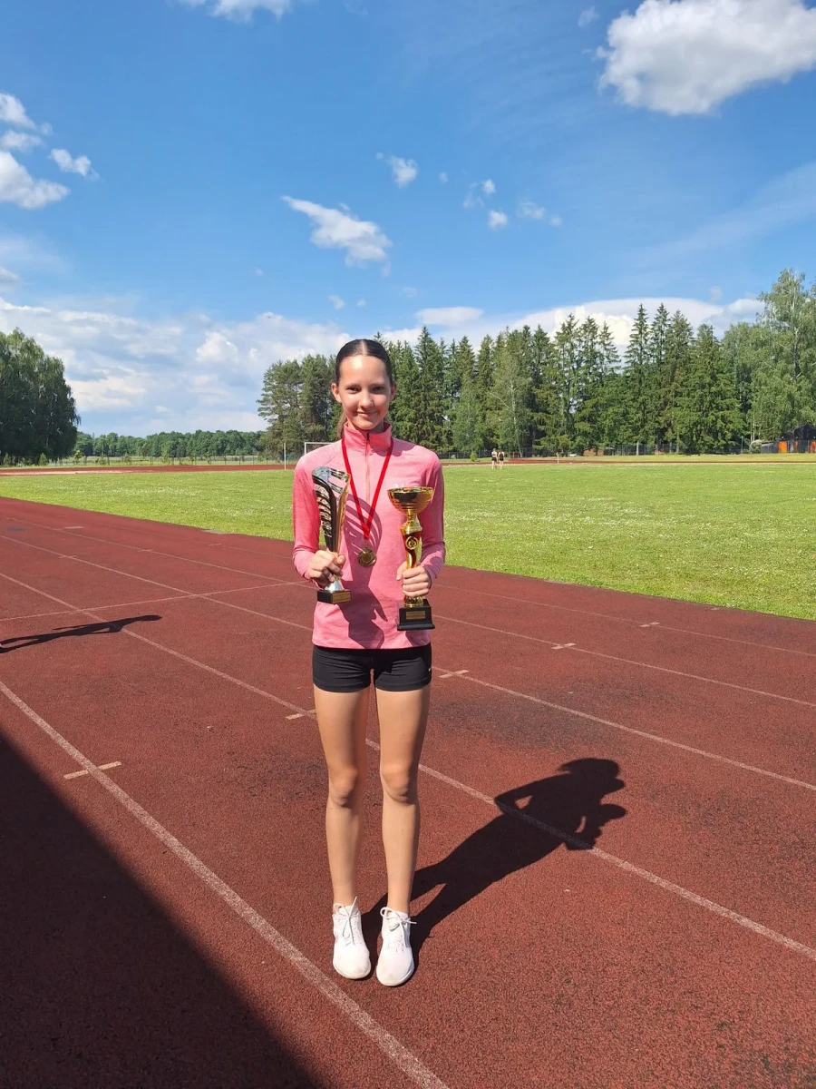 Panevėžio sporto centro lengvaatletė pasiekė varžybų rekordą