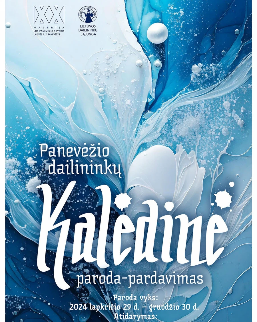 galerijoje xx kalėdinė paroda "pardavimas"