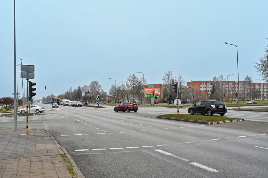 Panevėžyje bus rekonstruota Klaipėdos ir Vakarinės gatvių sankryža