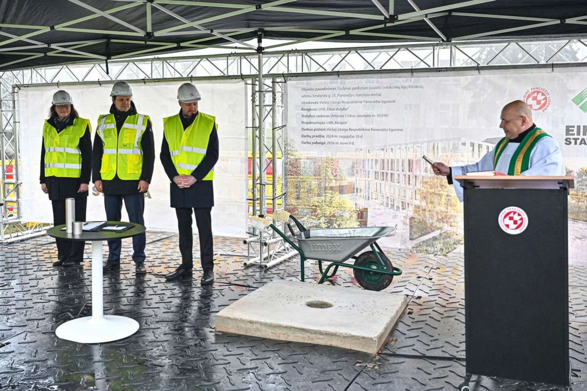 Įkasta naujos Infekcinių ligų klinikos laiko kapsulė