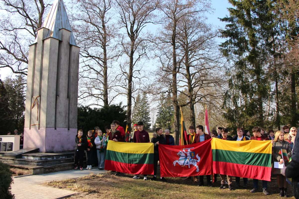 Lietuvos nepriklausomybės atkūrimo dienai paminėti – istorinės atminties žygis Raguvoje