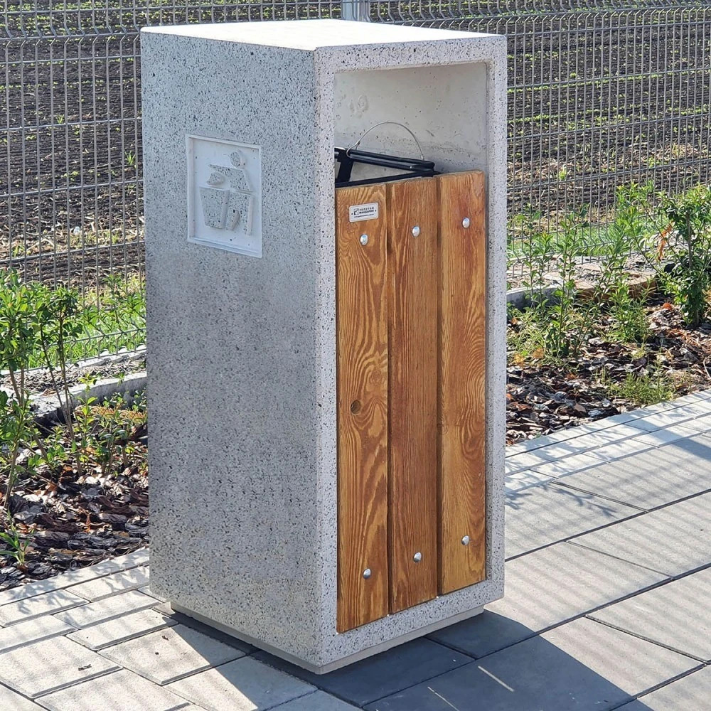 Panevėžio centre – naujos kartos šiukšliadėžės