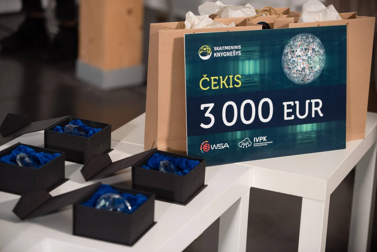 Startuoja skaitmeninių inovacijų konkursas „Skaitmeninis knygnešys 2025“ – Lietuvos nacionalinė atranka į prestižinius apdovanojimus „World Summit Awards“�