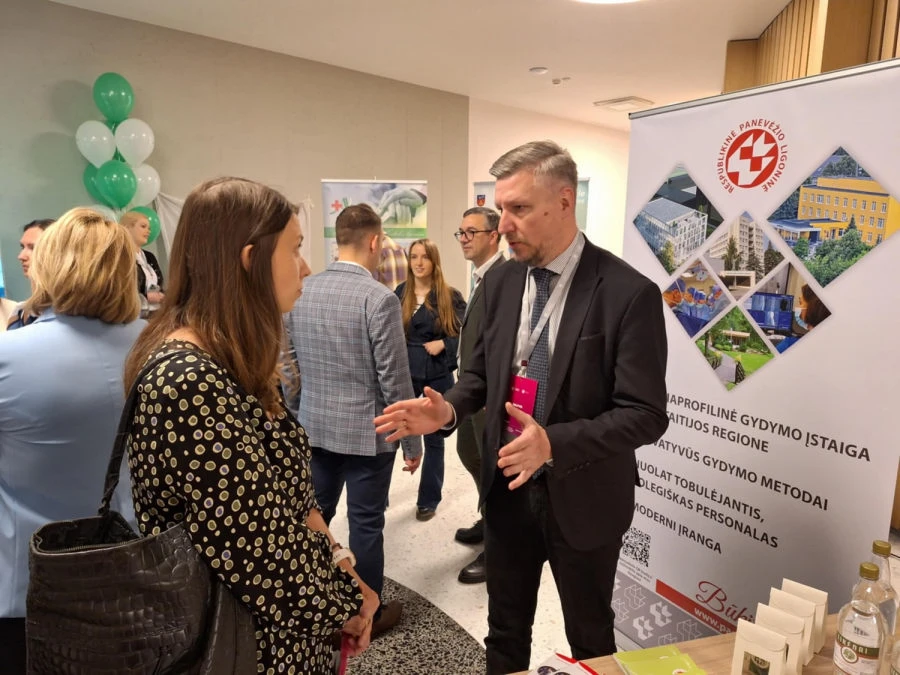 Panevėžio ligoninės atstovai dalyvavo VU Medicinos fakulteto Kontaktų mugėje