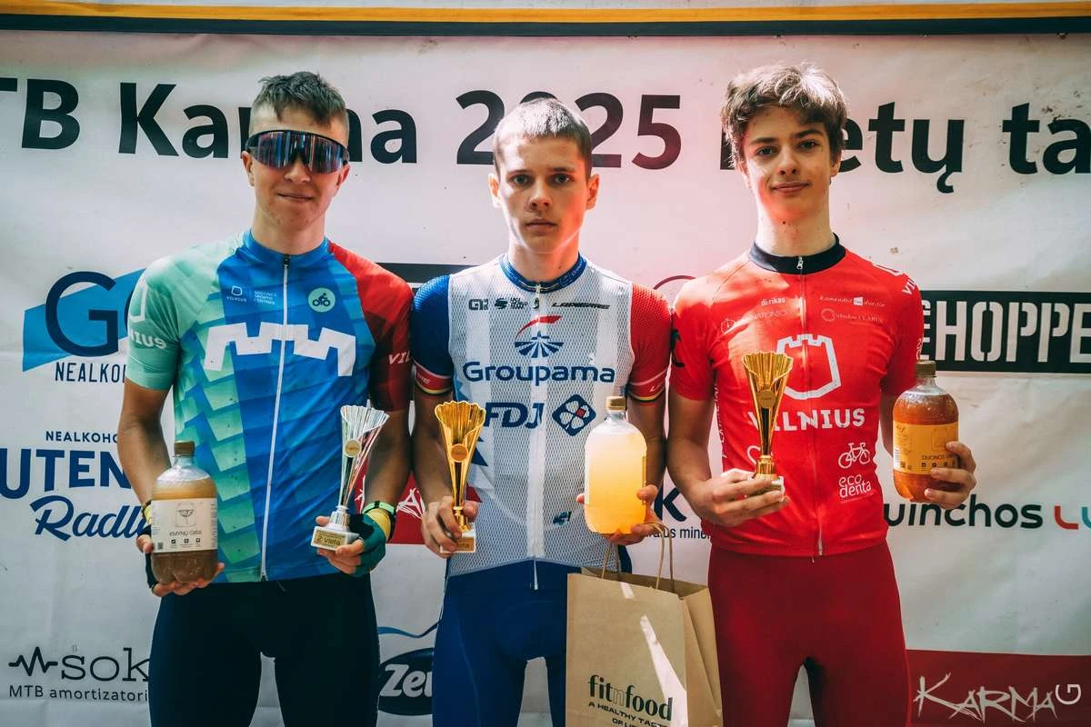 Panevėžio sporto centro dviratininkai iškovojo pirmąsias vietas