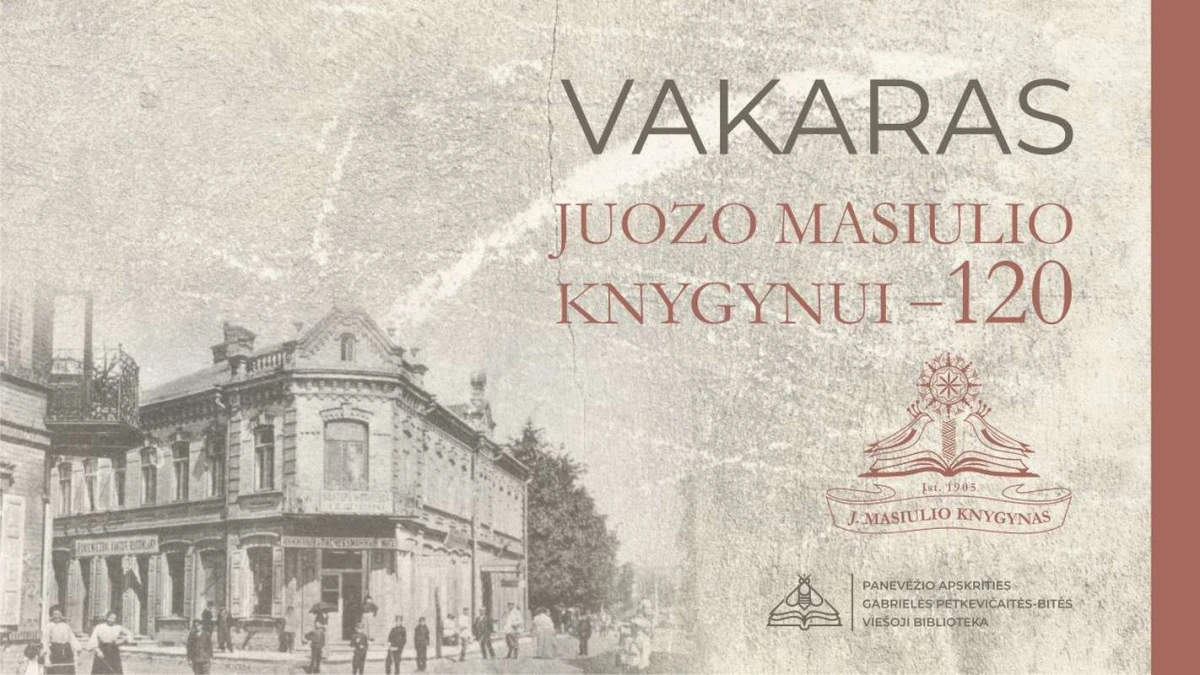 Iš kartos į kartą: Juozo Masiulio knygynui – 120