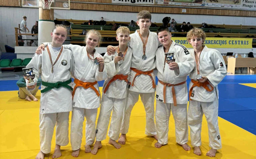 Panevėžio sporto centro dziudistai – tarp geriausiųjų Plungės čempionate