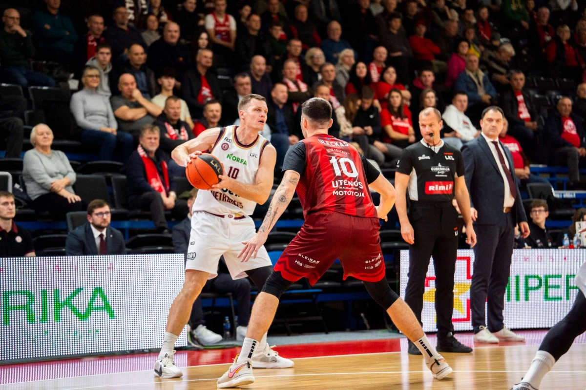 „Lietkabelis“ Utenoje pralaimėjo „Juventus“ ekipai