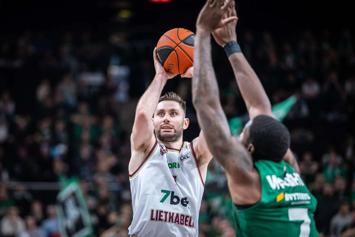 Panevėžio „Lietkabelis“ parklupdė čempionus: dramatiška pergalė Kaune prieš „Žalgirį“