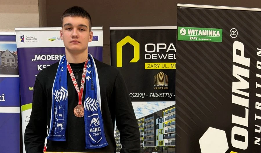 Tarptautinė sėkmė: panevėžietis imtynininkas M. Ladyga Lenkijoje iškovojo bronzą