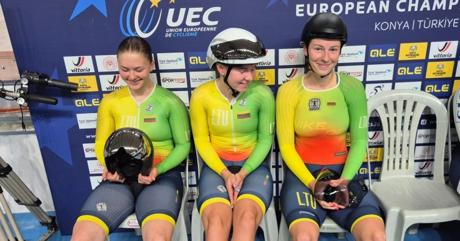 Panevėžio sporto centro dviratininkų pasiekimai Europoje ir Azijoje