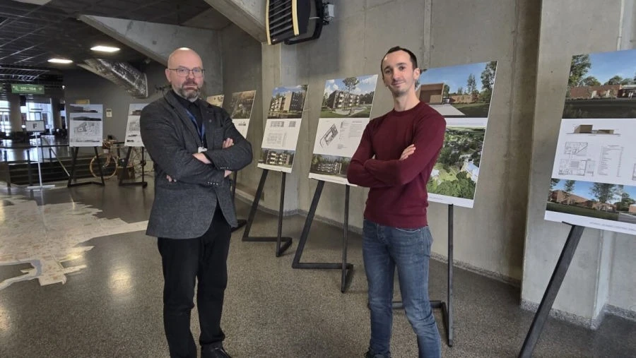 Panevėžio rajono architektūros darbų paroda – Panevėžio „Kalnapilio“ arenoje