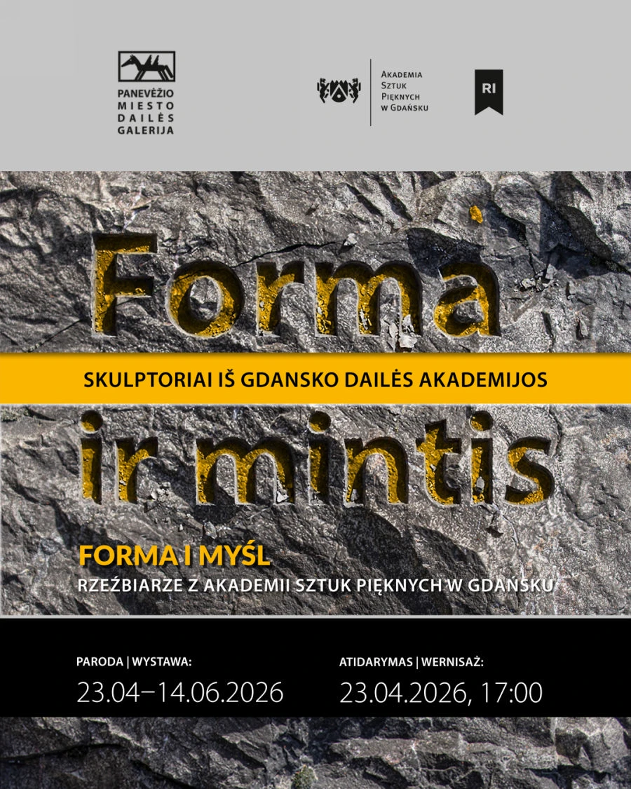 Paroda „Forma ir mintis. Skulptoriai iš Gdansko dailės akademijos“