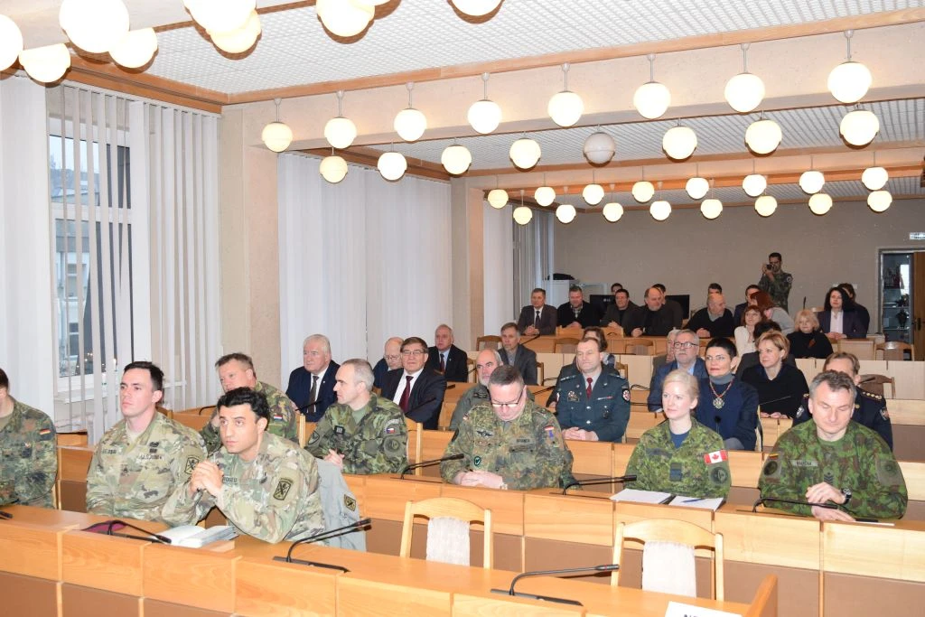 NATO štabo atstovai lankosi Panevėžio mieste