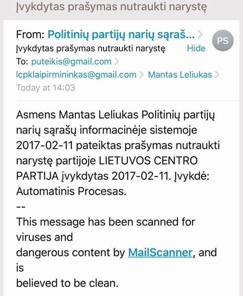 puteikiui Gema Umbrasienė, Mantas Leliukas: Užsispyrusių panevėžiečių laiškas LCP kolegoms ir visiems, besidomintiems politiniais bangavimais.