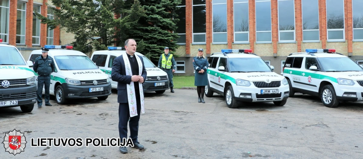 Į gatves išriedės nauji policijos automobiliai