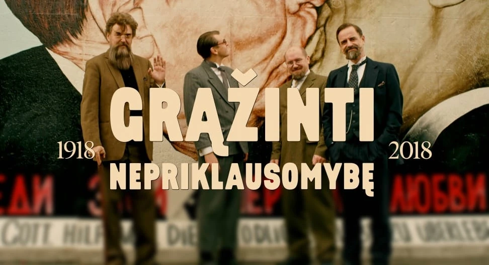 Kino centre „Garsas“ – filmo „Grąžinti nepriklausomybę“ premjera