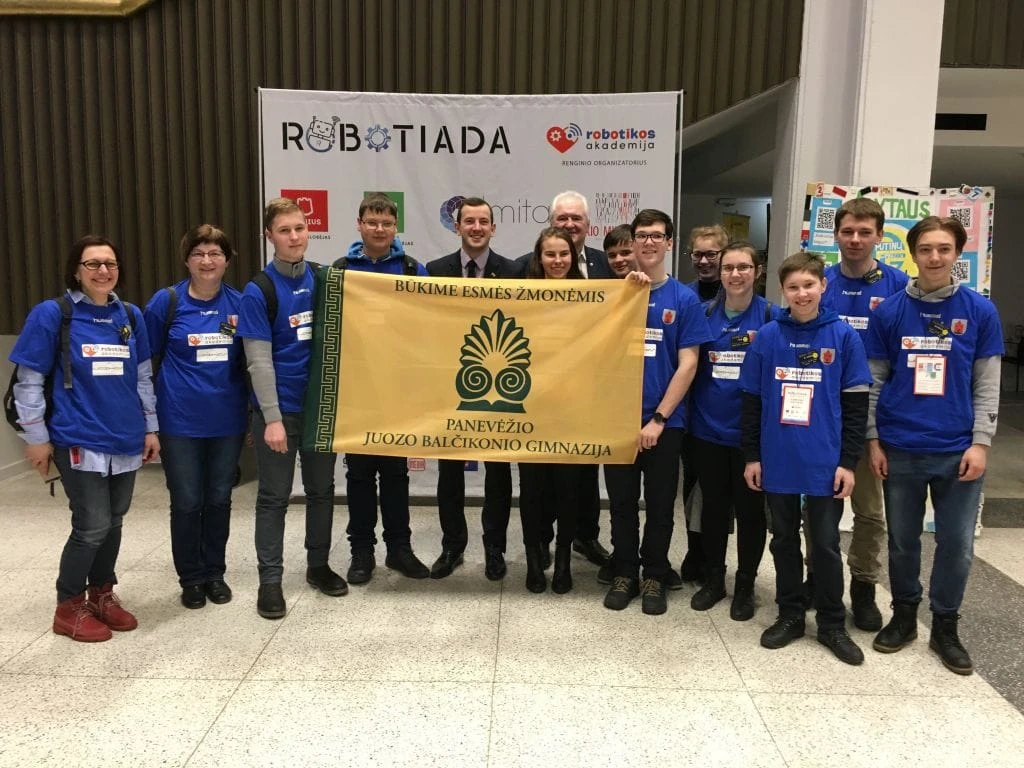 Panevėžiečiai sėkmingai pasirodė respublikinėje „Robotiadoje“