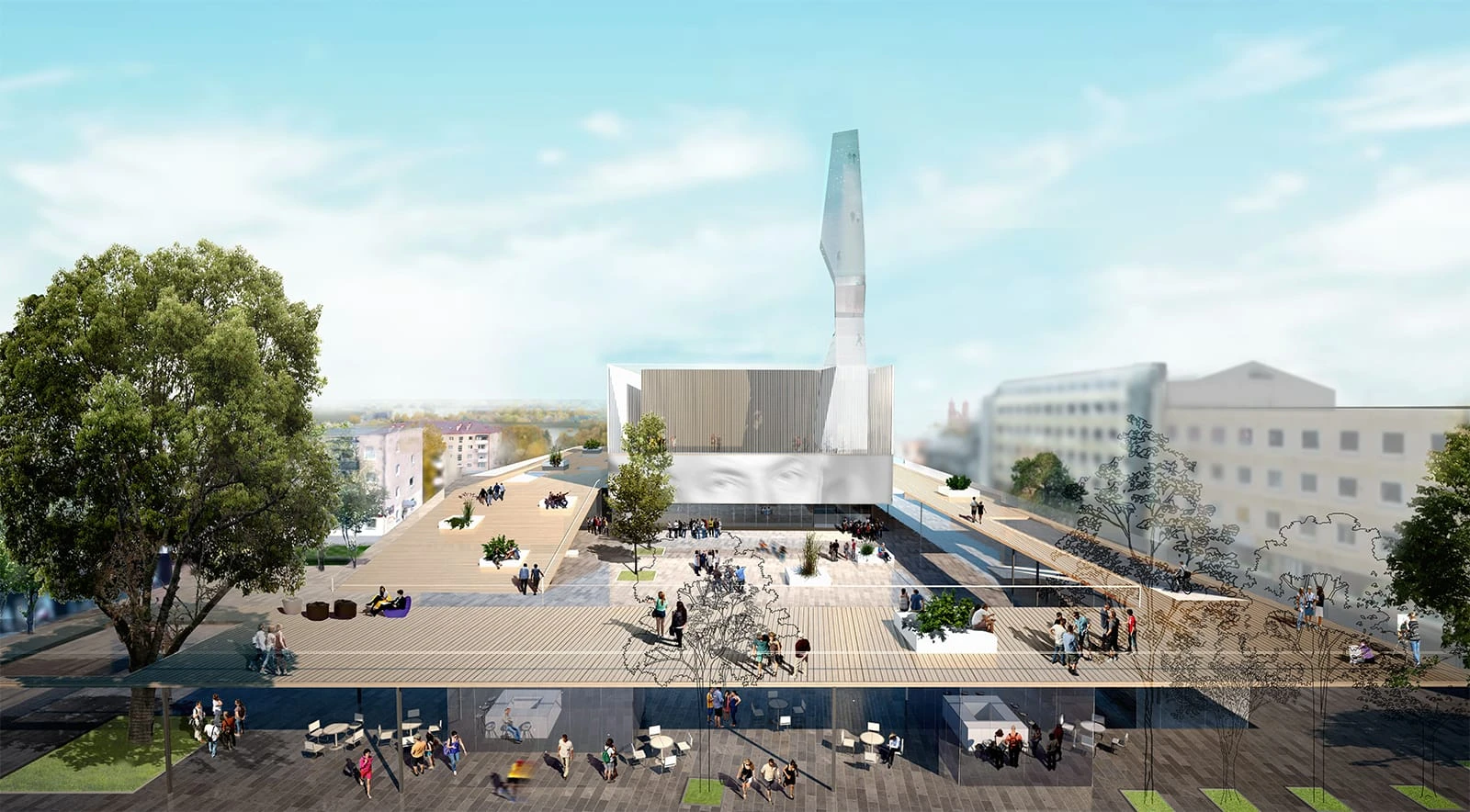 Pamatyk ką siūlo architektai vietoje pasmerkto nugriovimui „Garso” kino teatro