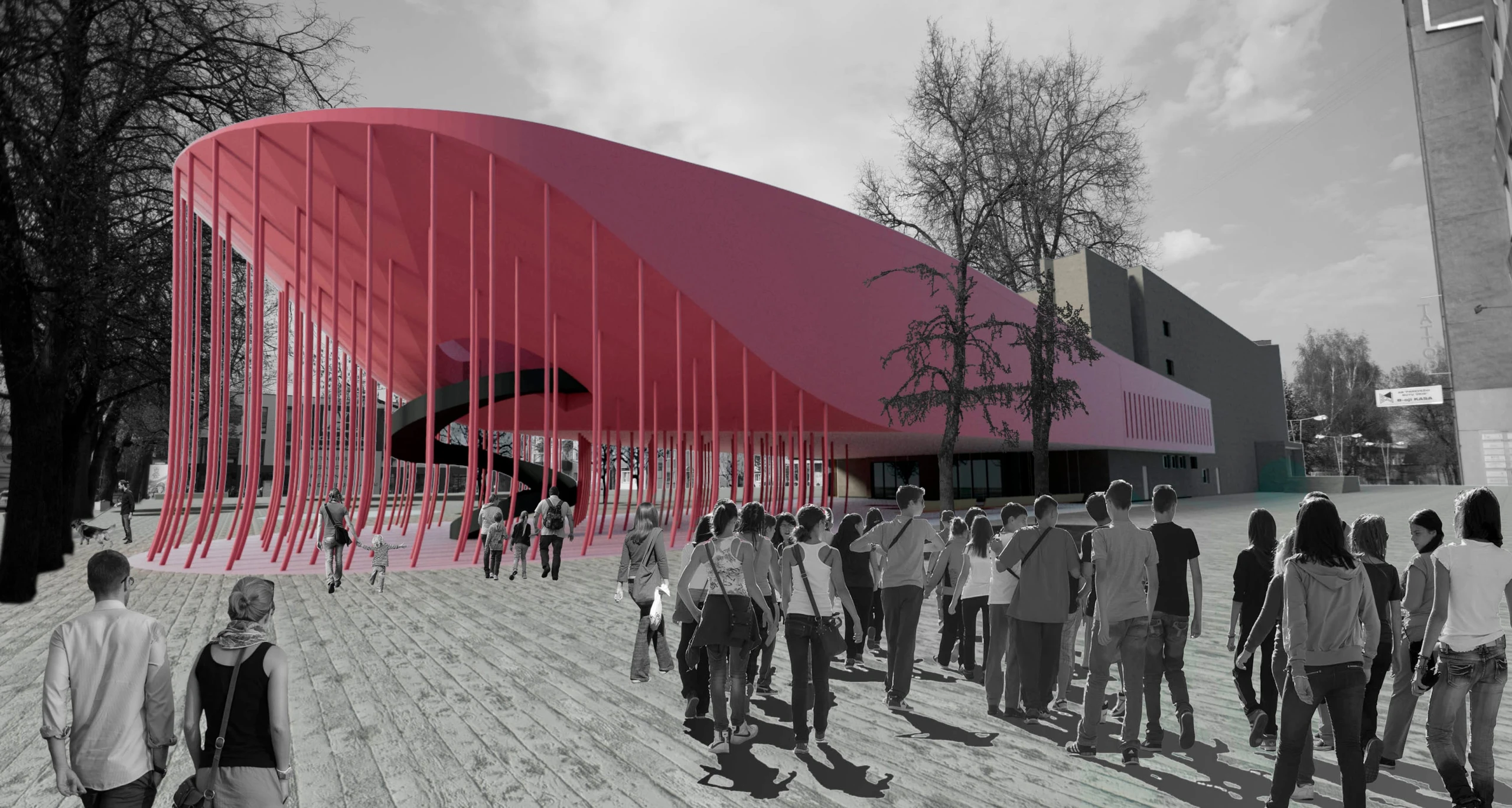 Pamatyk ką siūlo architektai vietoje pasmerkto nugriovimui „Garso” kino teatro