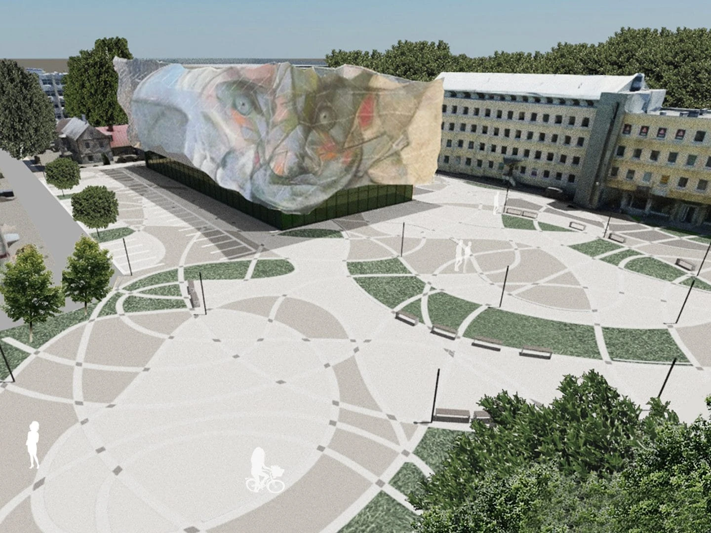 Pamatyk ką siūlo architektai vietoje pasmerkto nugriovimui „Garso” kino teatro