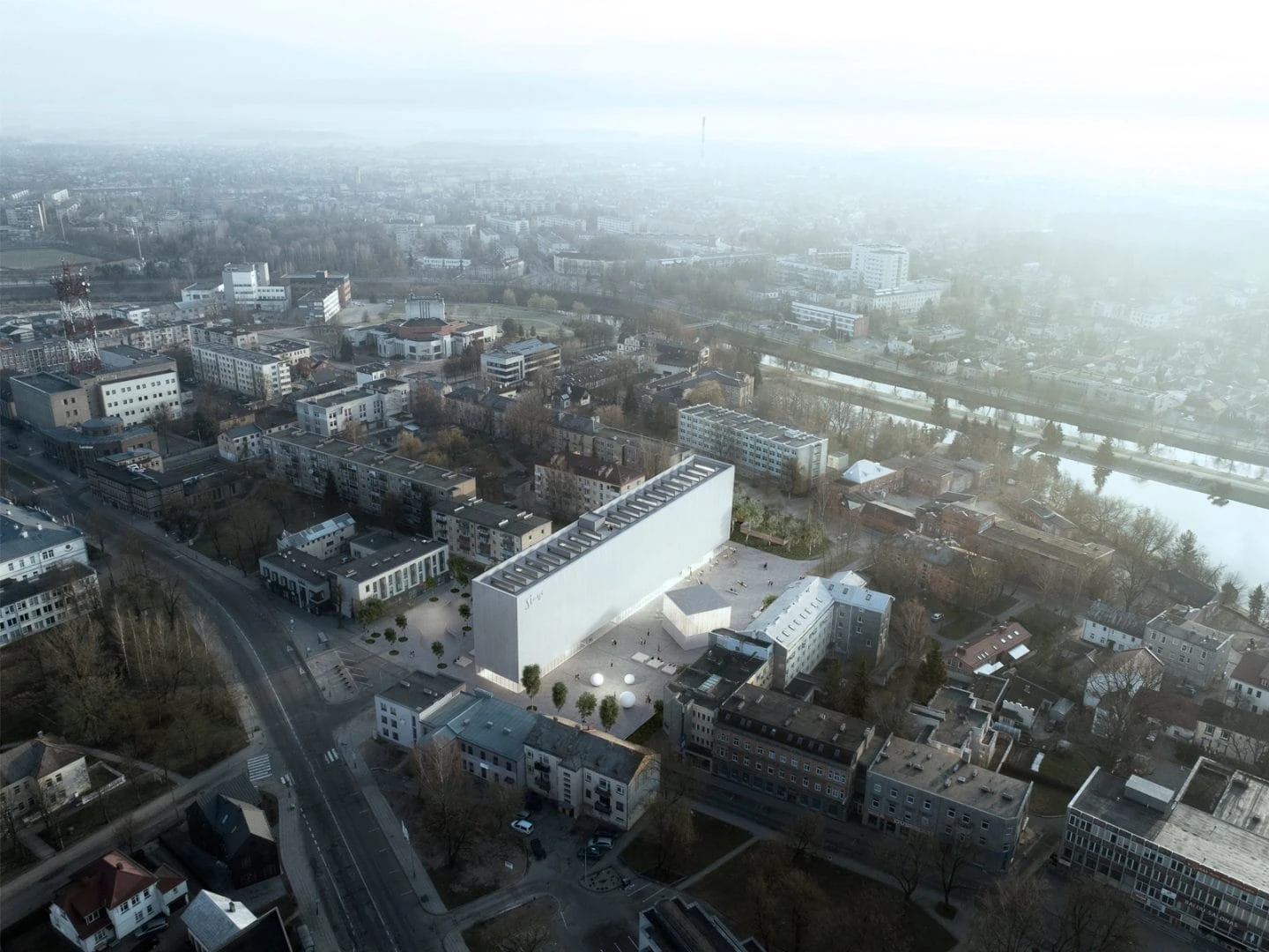 Pamatyk ką siūlo architektai vietoje pasmerkto nugriovimui „Garso” kino teatro