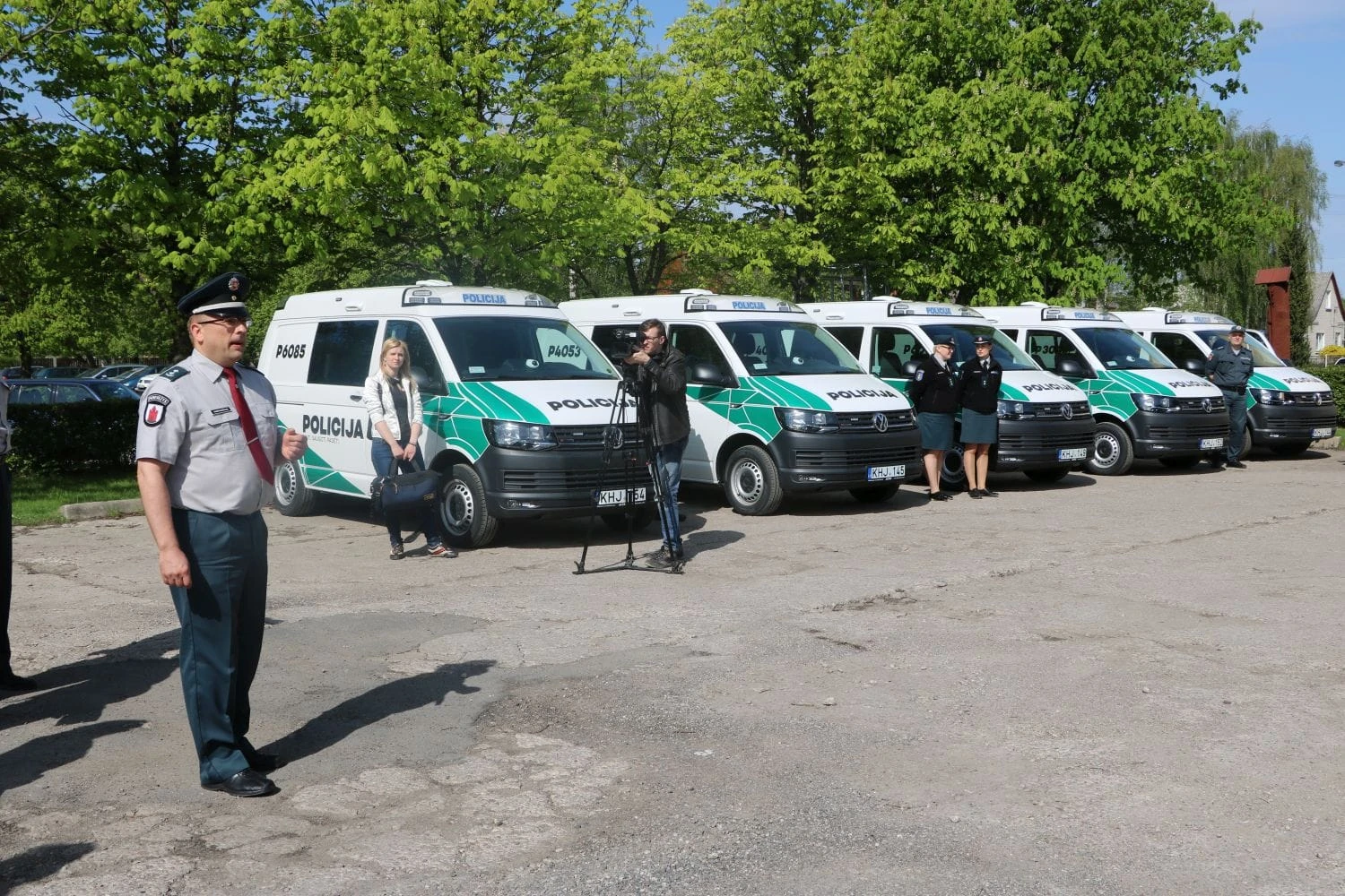 Į gatves išriedėjo nauji modernūs policijos automobiliai