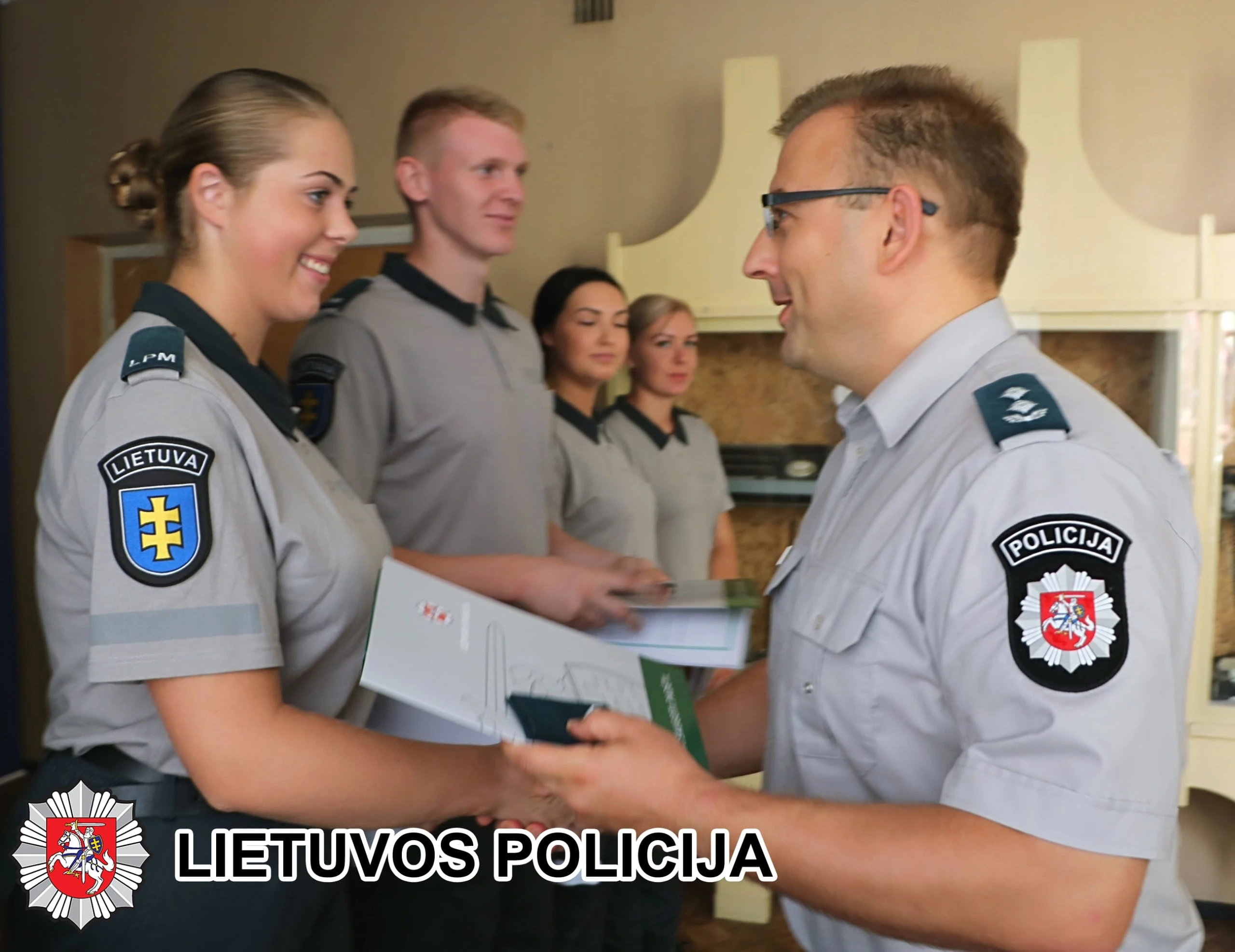 Priesaikos žodžius Panevėžio apskrities vyriausiajame policijos komisariate ištarė šeši nauji pareigūnai