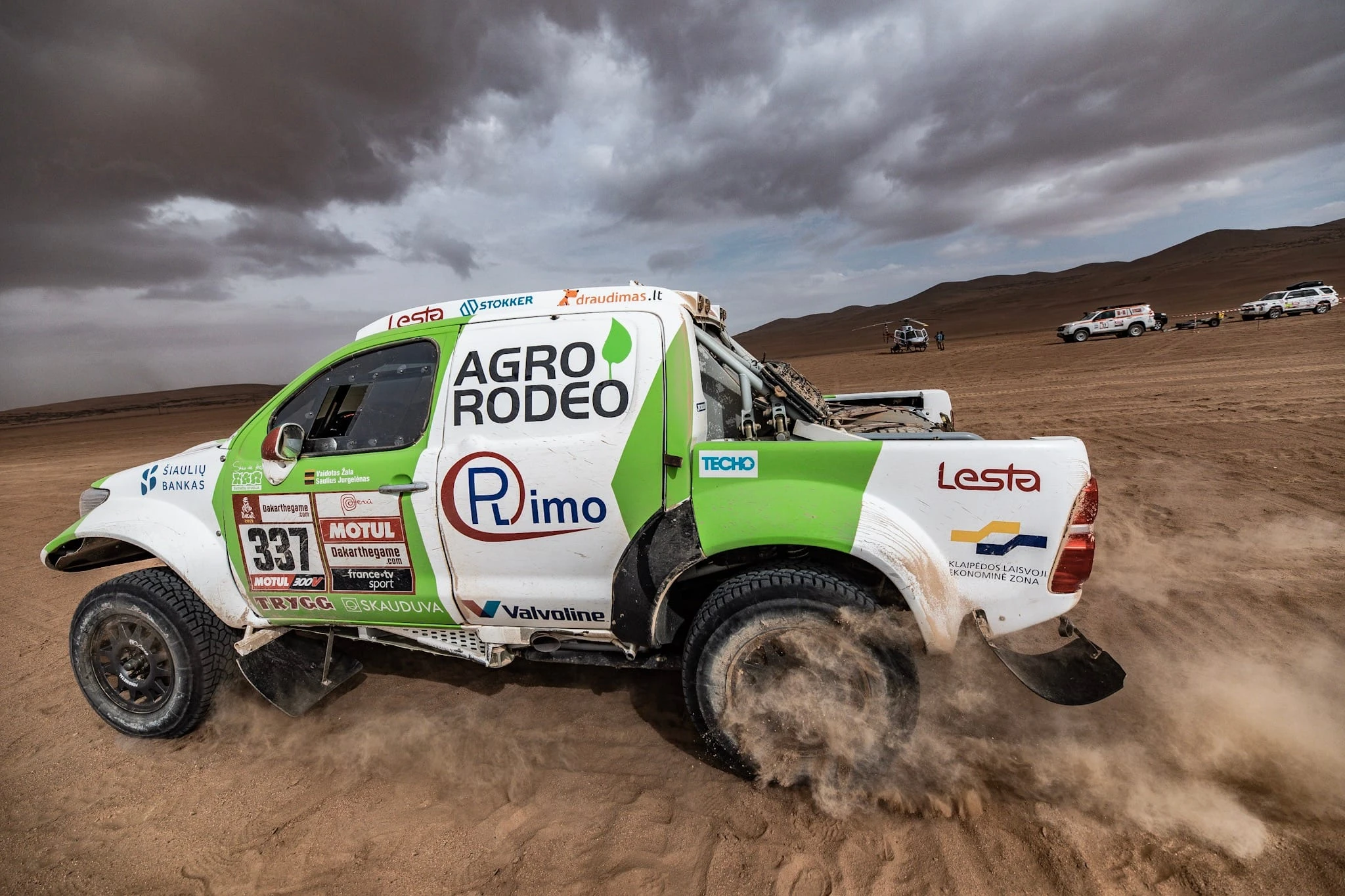 Agrorodeo 11 1024x683 Vaidotas Žala ir Saulius Jurgelėnas 2019 m. Dakaro ralyje užėmė 12 vietą