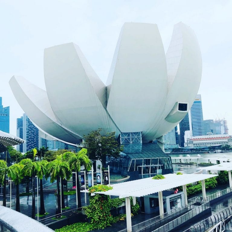 Futuristin architektra Singapre BalticToursnuotrauka