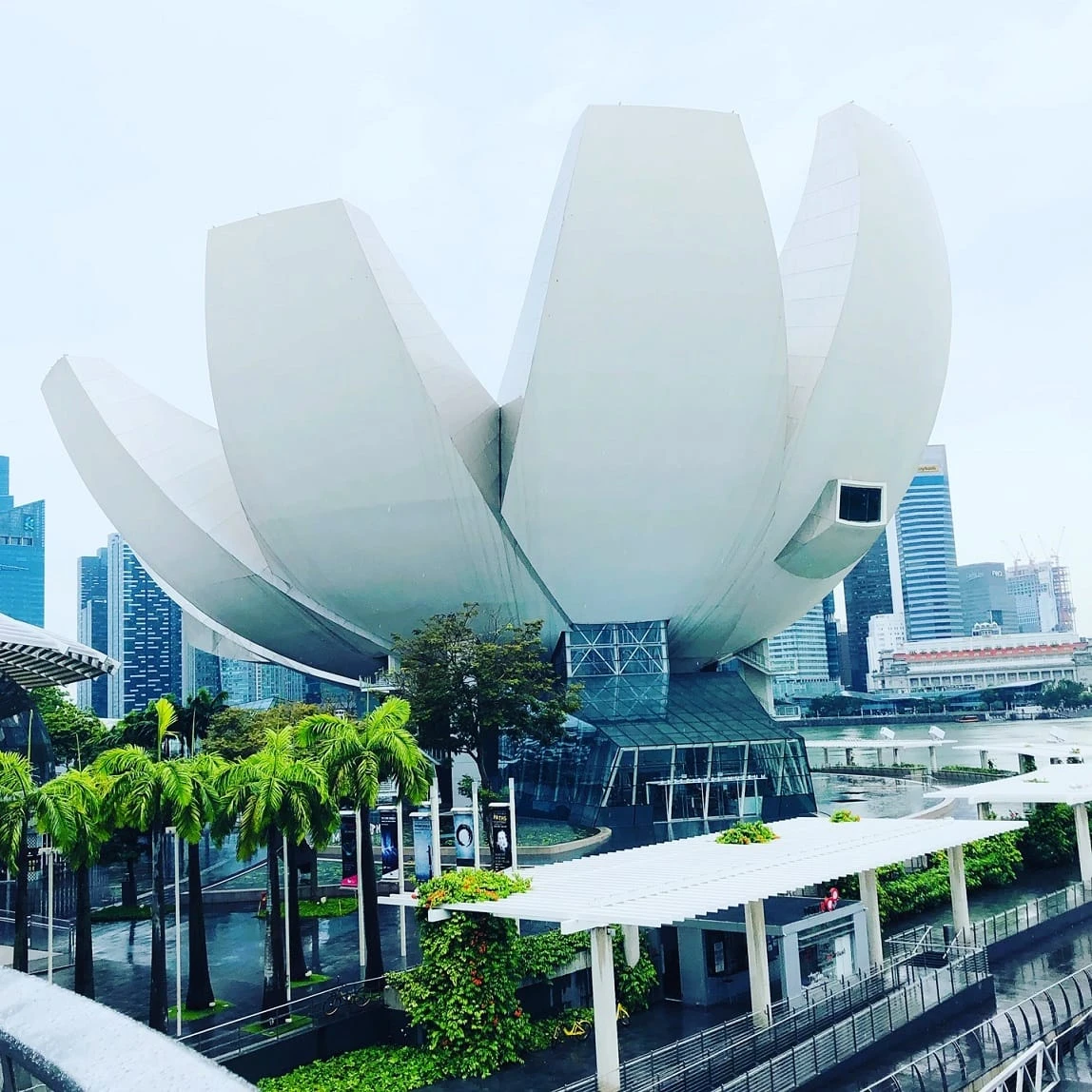 Futuristin architektra Singapre BalticToursnuotrauka