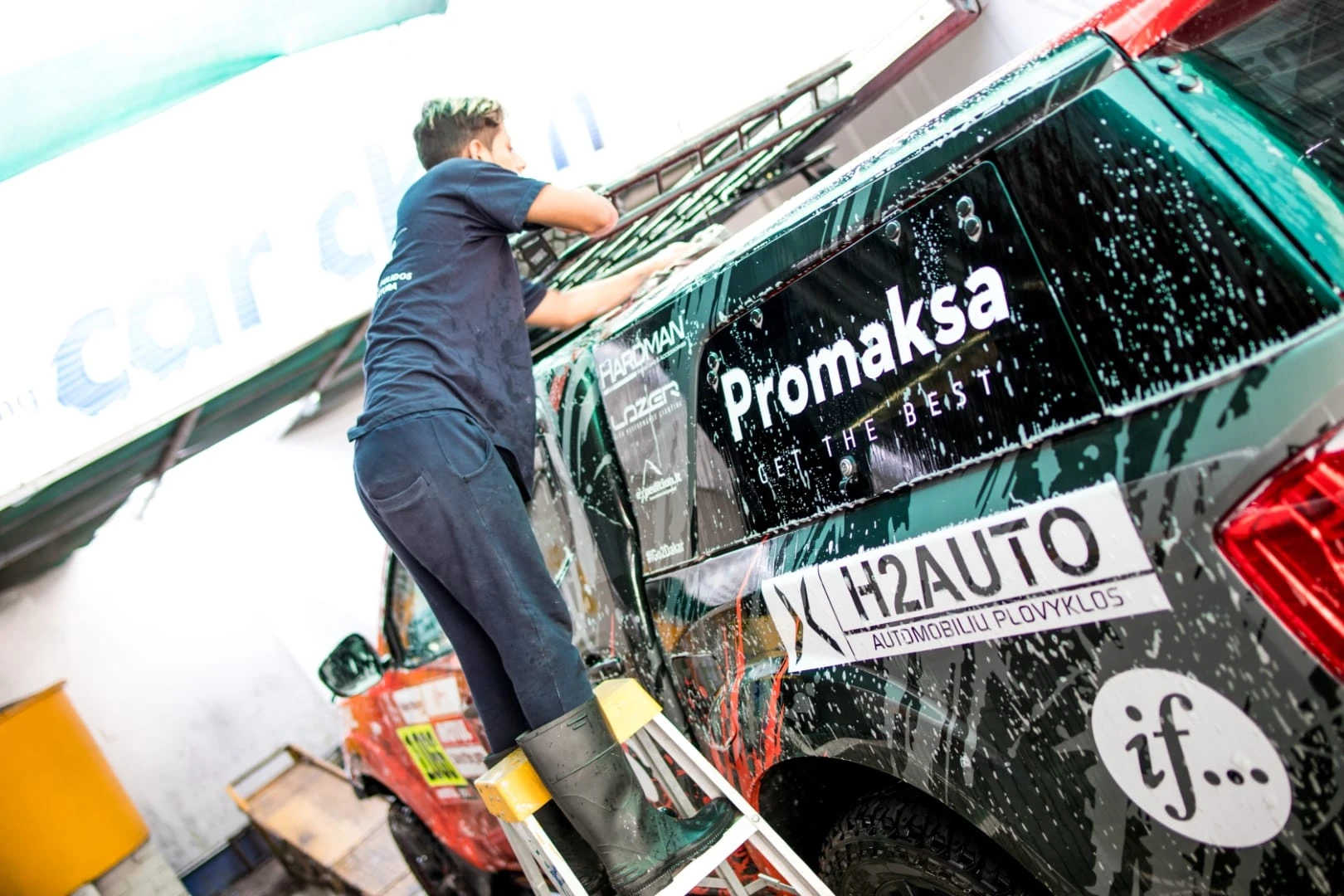 „iGo2Dakar“ automobiliui – dešimties rankų švarinimo procedūros už 0 dolerių