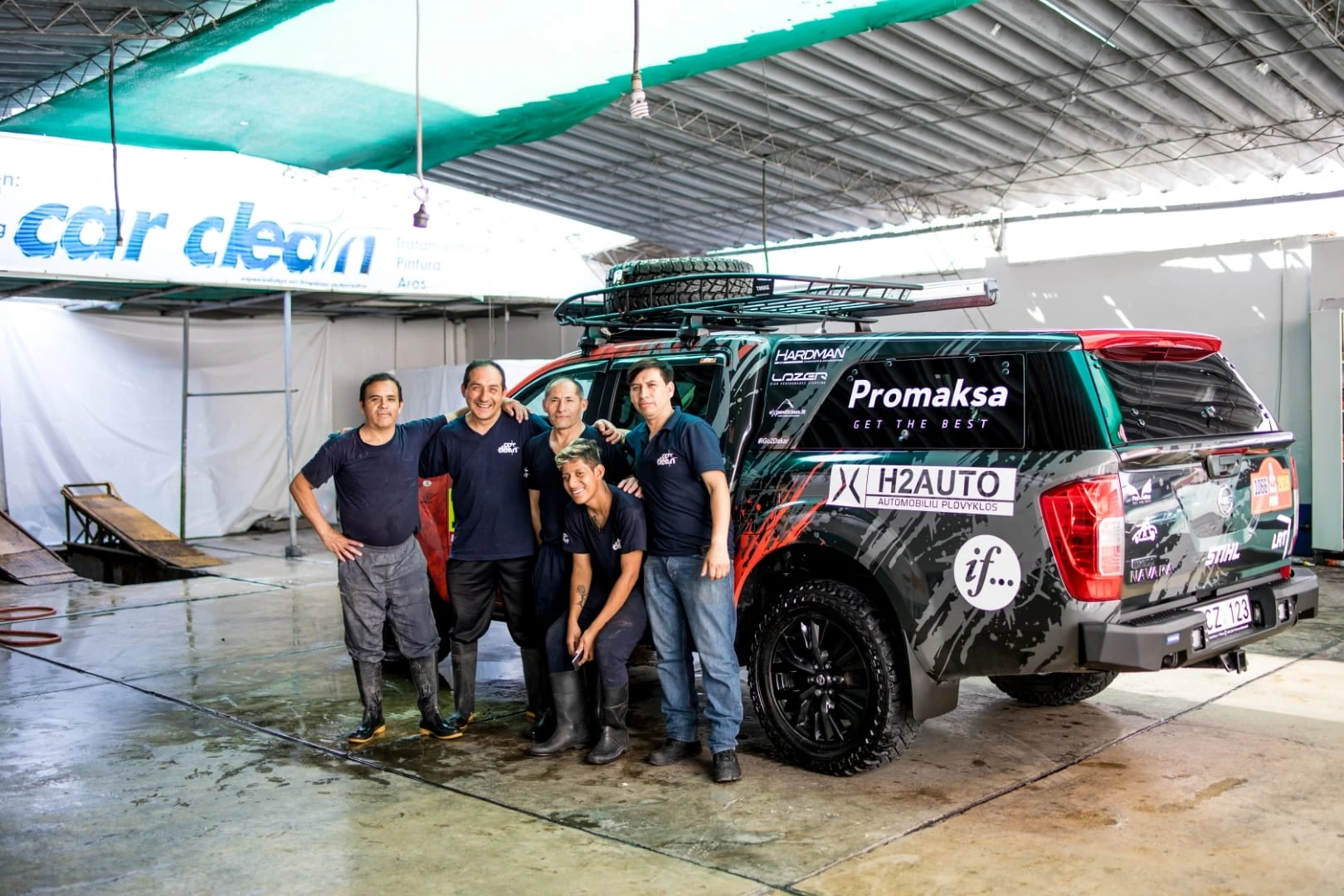 „iGo2Dakar“ automobiliui – dešimties rankų švarinimo procedūros už 0 dolerių
