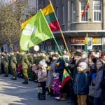 Panevėžyje minimos Valstybės 101-osios metinės 14 zalieji3