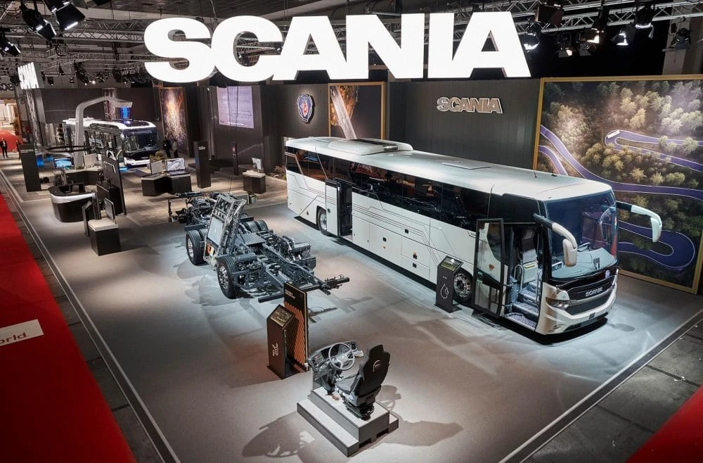 „Busworld Europe“ parodoje naujos kartos miesto autobuso „Scania Citywide“ premjera