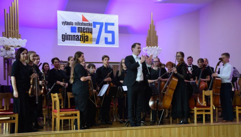 Mikalausko menu gimnazijos jubiliejus1