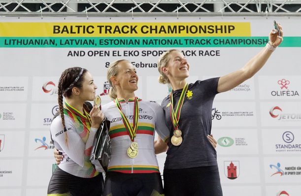 Lietuvos dviratininkams – 16 Baltijos treko čempionato medalių