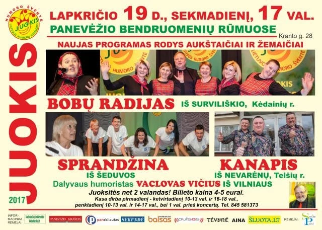 Juokis panevezyje