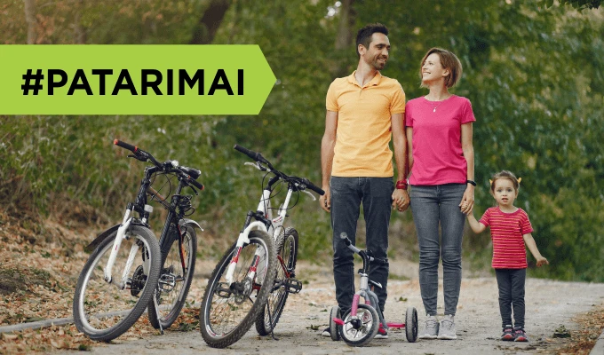 Kaip protingai pasirinkti dviratį pagal ūgį?