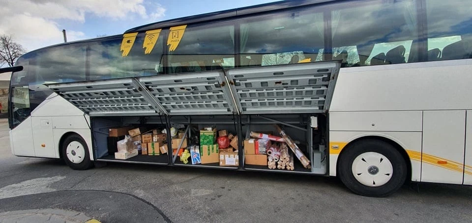 Siuntos autobusais