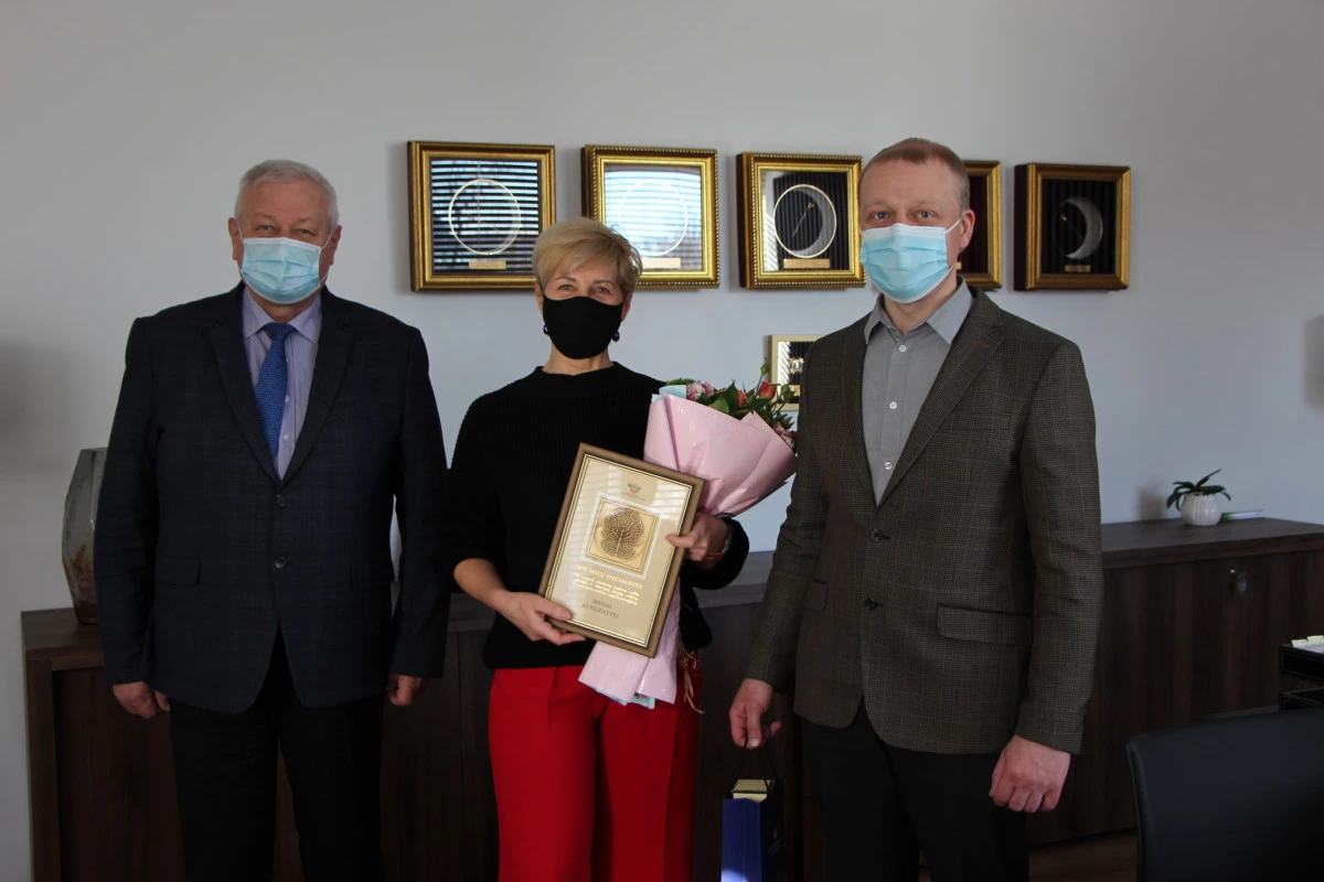 Geriausia Panevėžio rajono visuomenės sveikatos specialiste išrinkta Irena Kuklierytė