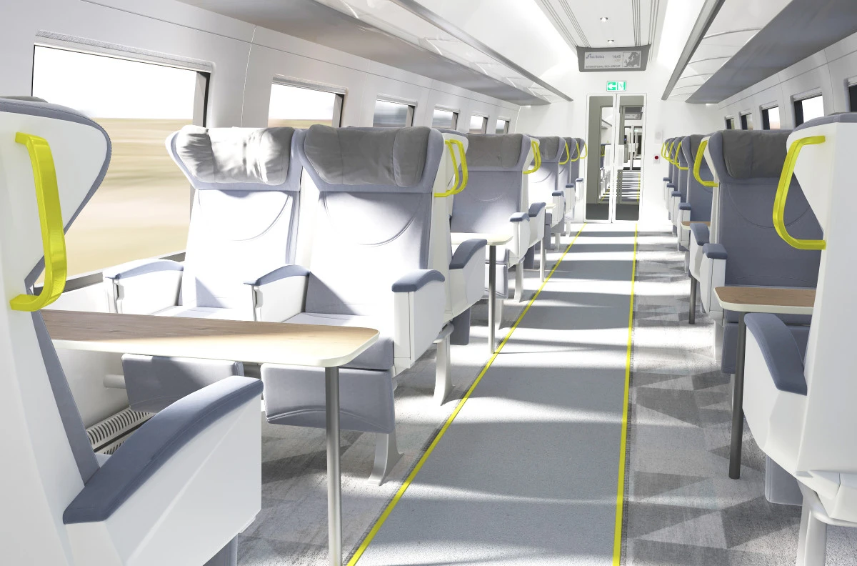 „RB Rail AS“ pristato pirmojo virtualaus koncepcinio traukinio išankstinę apžvalgą