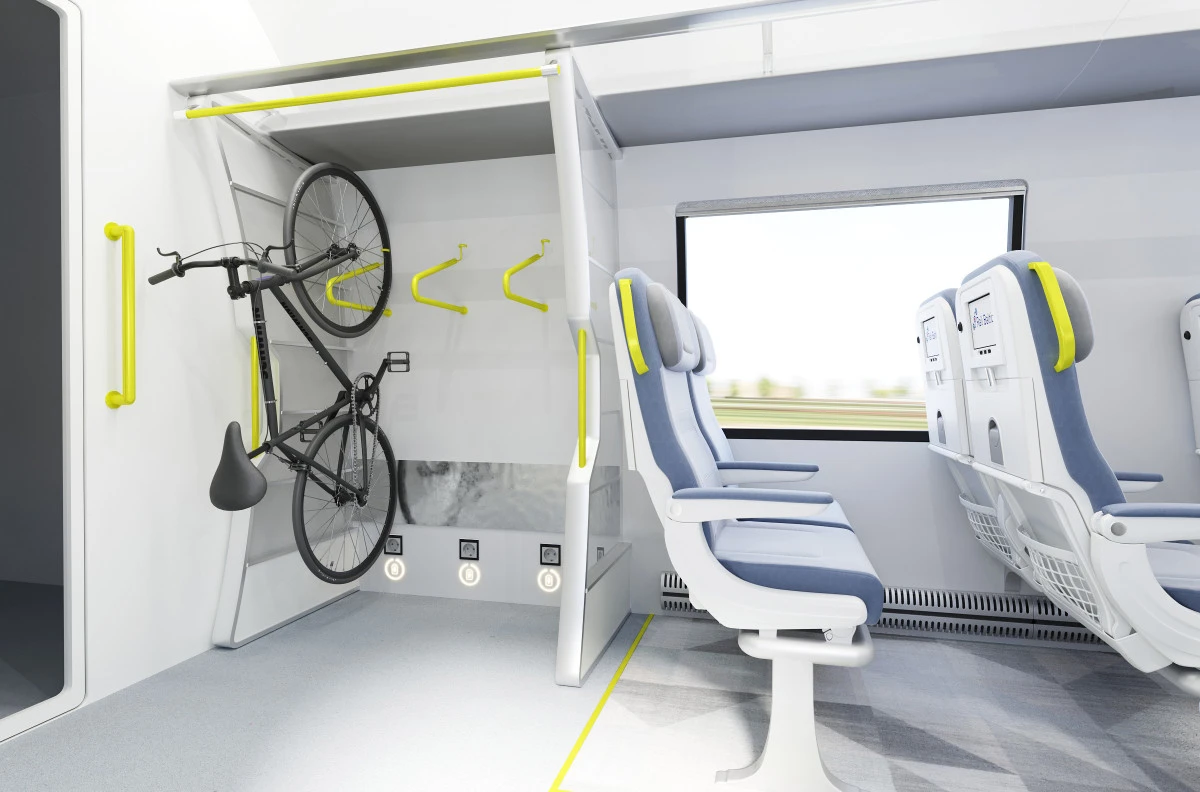 „RB Rail AS“ pristato pirmojo virtualaus koncepcinio traukinio išankstinę apžvalgą